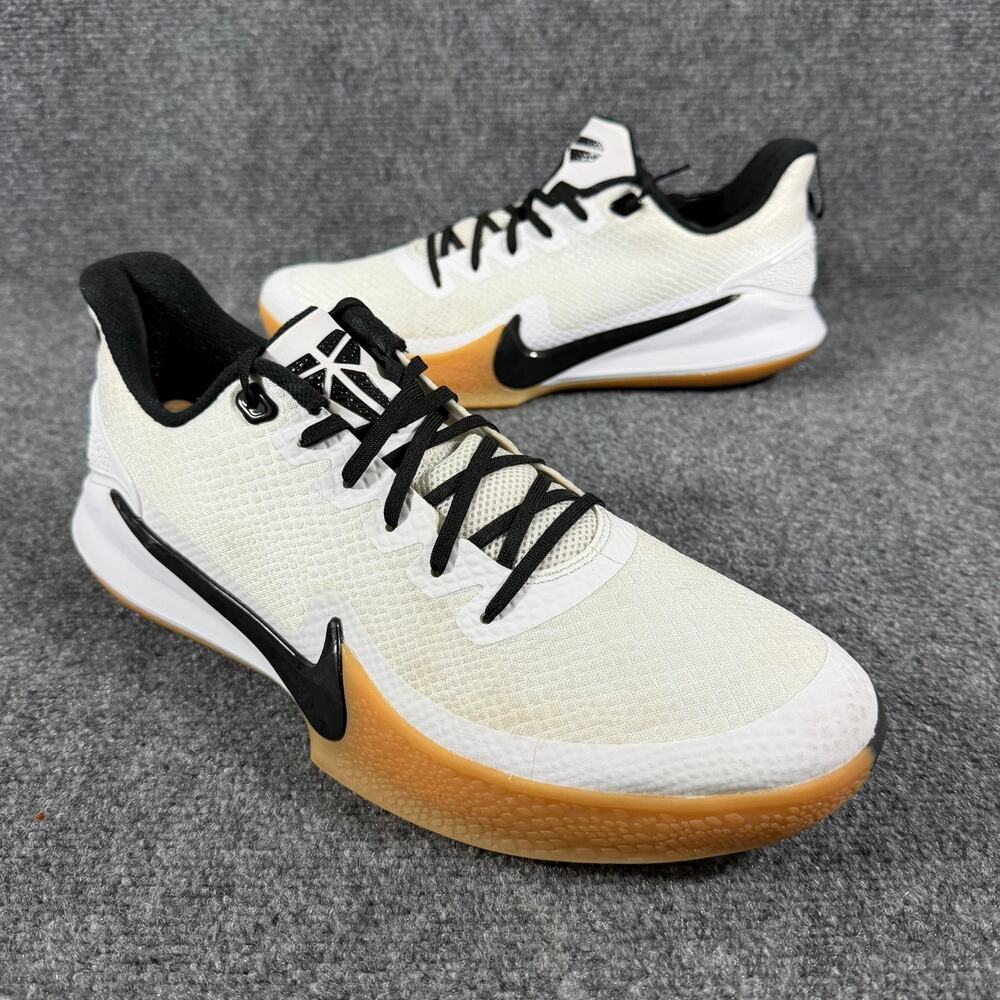 Nike Kobe Mamba Focus White Black Gum Basketball Shoes Men's 13 AJ5899-100